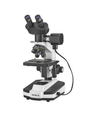CO-AXIAL BINOCULAR RESEARCH METALLURGICAL MICROSCOPE